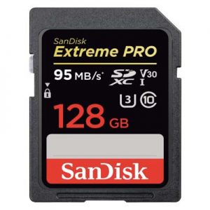 SanDisk ExtremePro 128GB SDXC U3 V30 Speicherkarte mieten